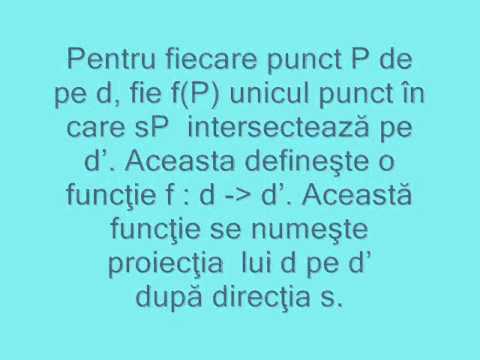 Matematica - teoreme la geometrie 1