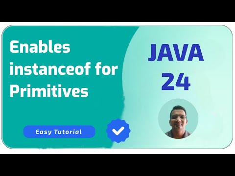 Java 24 Enables Instanceof For Primitives Java Programming