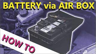 2013-2019 Ford Escape Battery Replacement and BMS Reset: Easy Air Box Method (No Wiper Removal)