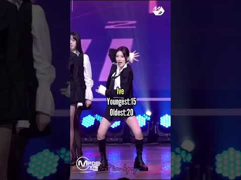 kpop groups with the biggest age gap #kpop #shortsfeed #gidle #ailee