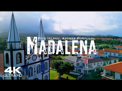 MADALENA 🇵🇹 Pico Drone Aerial 4K | Azores Açores Portugal