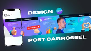 Como criar Design para Carrossel no Canva | Serve para Qualquer Tipo de Arte ✅