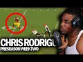 Chris Rodriguez EVERY TOUCH Vs Bengals