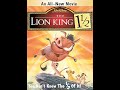 DVD Opening 167 Opening To The Lion King 1 1 2 2004 DVD