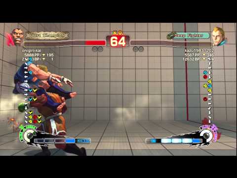 onigiri-kai [Balrog] vs. kazu [Abel] | PS3 SSF4 Classic Match