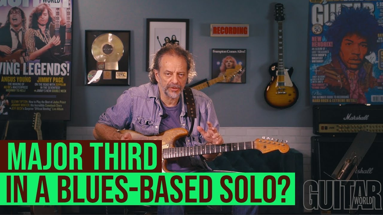 Using the Major Third in a Blues-Based Solo with Andy Aledort - YouTube