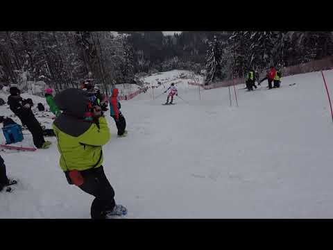 David Kubeš - Pokal Loka Slovenia  11.2.2018 SL 4. místo (0,69 setin na první flek) FIS CHI RACE