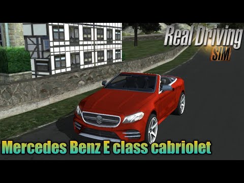 Real driving sim Mercedes Benz E cabriolet Ep.2