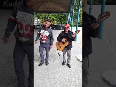 Rysiek z Kudowy z synem