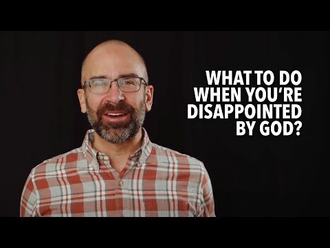 What to do when you’re disappointed by God? // Join us for the Daily Dose!