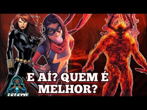 Marvel Future Fight - ABL/BAL Velocidade Humano Feminino - Viúva (80) X Khamala Khan