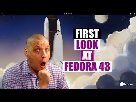 A Quick First Look At Fedora 43