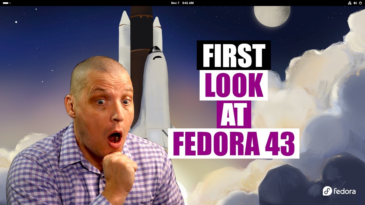 A Quick First Look At Fedora 43