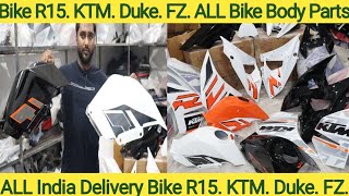yamaha ktm bikes Cheapest Bike Spare Parts || Bike body parts market in delhi ||