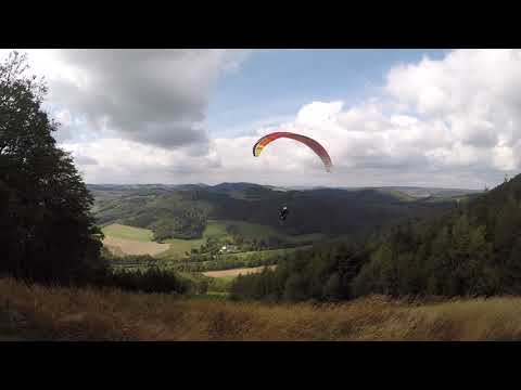 Gleitschirmfliegen im Sauerland - Start In Wenholthausen (West)