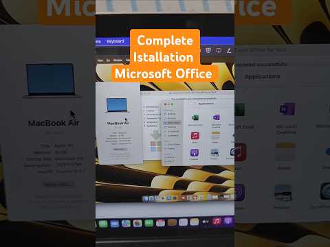 Microsoft Office on Macbook Install With Lifetime Support