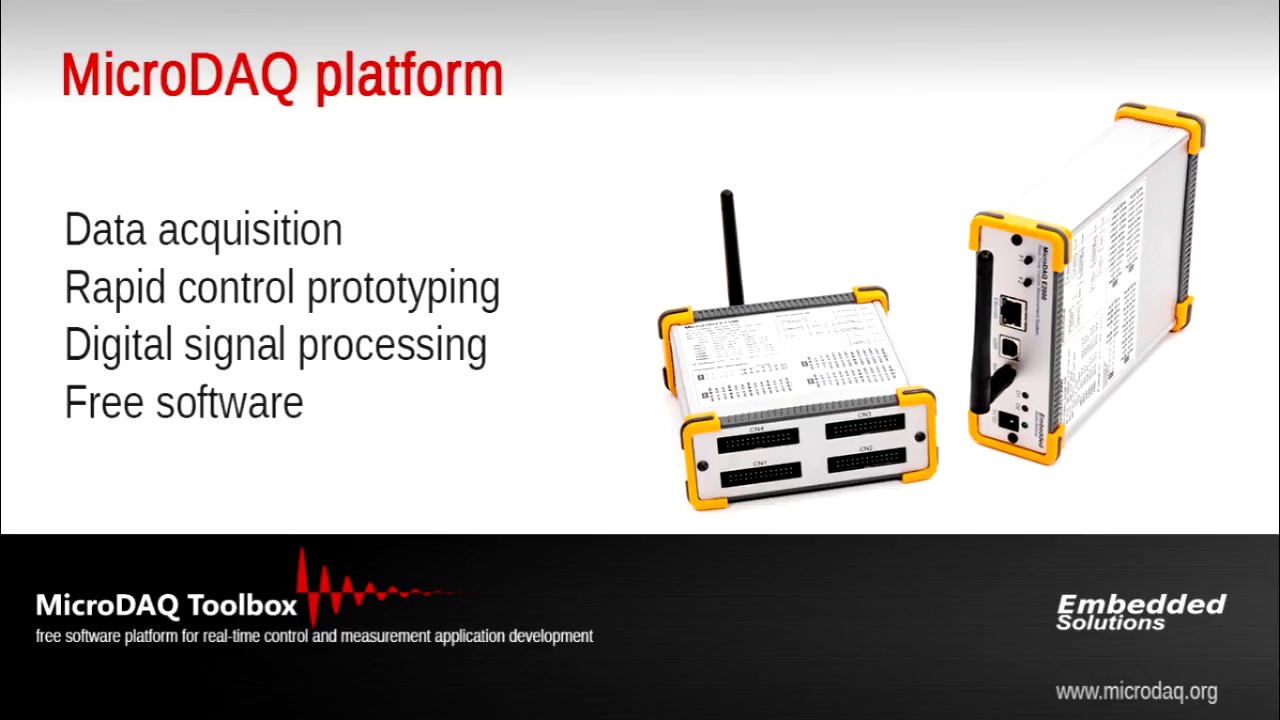 MicroDAQ Toolbox for Scilab