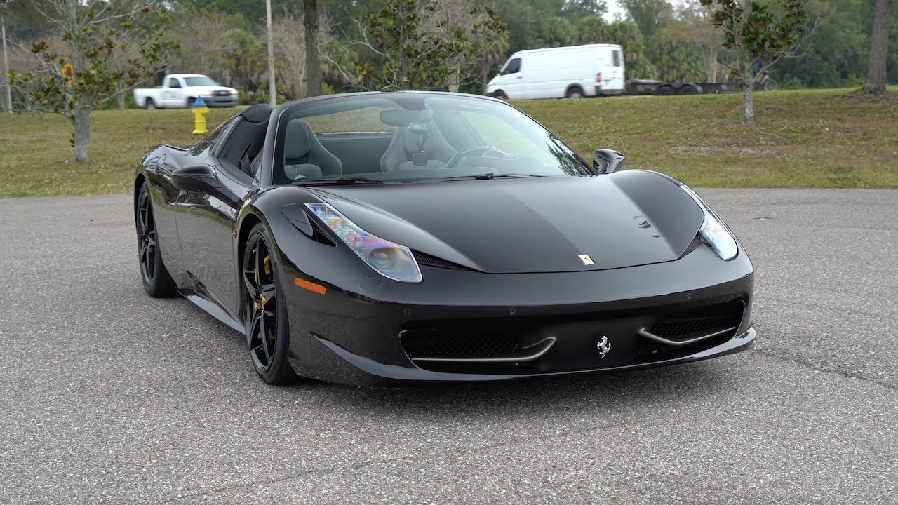 2013 Ferrari 458 Spider REVIEW