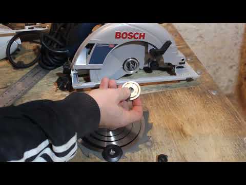 Rankinis diskinis pjūklas Makita HS7601 1200W 190mm video