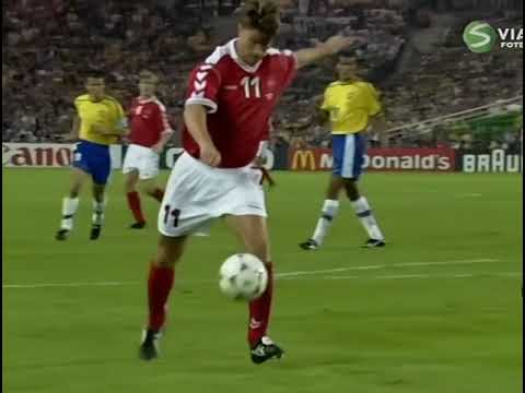 World Cup 1998 155  Brazil Denmark  2 2  Brian Laudrup