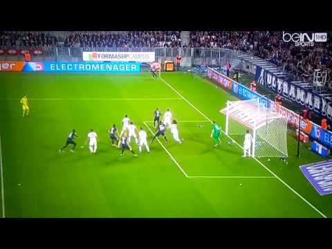 Nicolas Pallois égalise Pour Bordeaux contre Paris 1-1