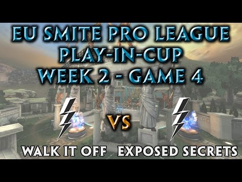EU Pro League Play-In-Cup Week 2 - Walk it Off vs Exposed Secrets