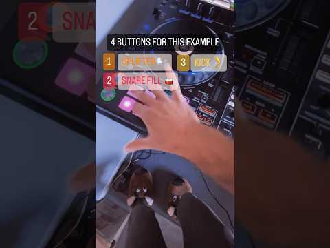 How to use the SAMPLER MODE #dj #djtips