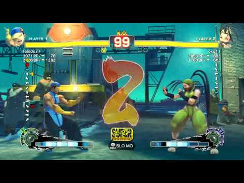 SSF4 AE Yun (tokido77) vs Ibuki (oku11) Xbox LIVE Japanese Ranking Match
