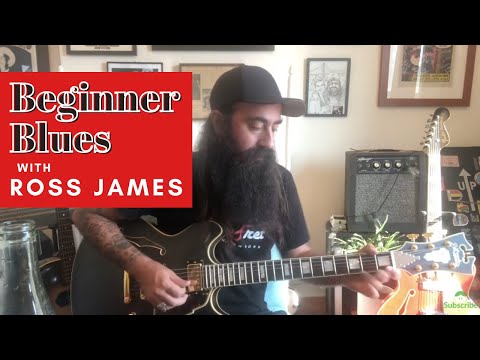 Beginner Exercise for Playing Blues Guitar with Ross James