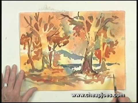 Creative Realism in Watercolor: DVD excerpt from Tony van Hasselt