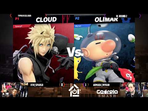 CEO 2019 SSBU - CTR| Sparg0(Cloud) Vs. Armada| Myran(Olimar) Smash Ultimate Top 196