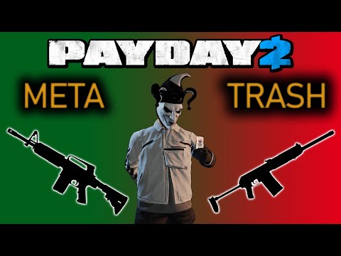 Best Weapons In Payday 2