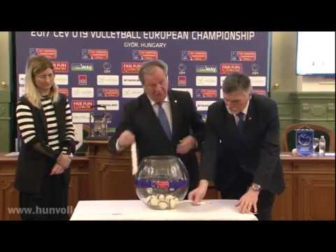 U19 fiú Röplabda Sorsolás Gőr 2017.02.02.