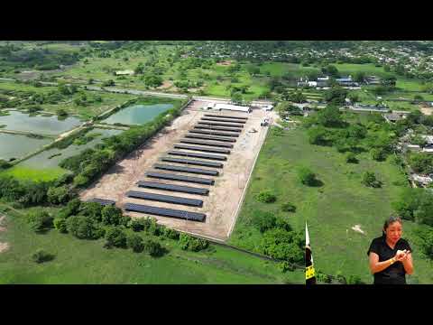 Granja Solar del proyecto: "Energía Solar para Población Vulnerable" - Pivijay (Magdalena)