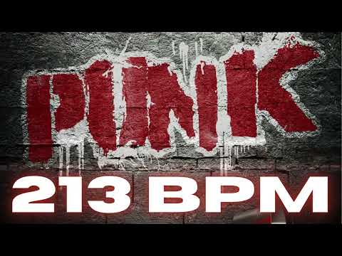 213 BPM - Punk Rock Drum Beat - Loop 1