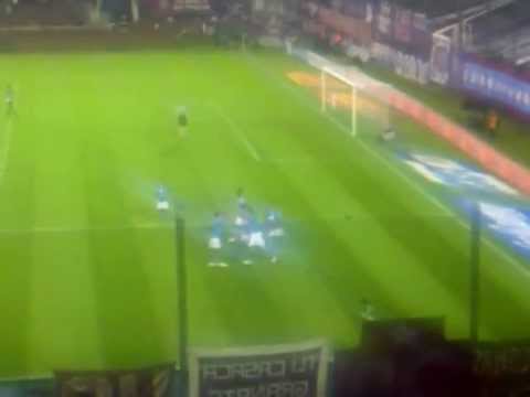 Gol Chiqui Perez Lanus 0 - Belgrano 1  30/03/12