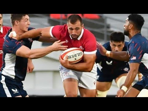 Intense Showdown: Georgia vs. USA Rugby | 2023 Rugby World Cup Warm-Up Match in Tbilisi Vlog
