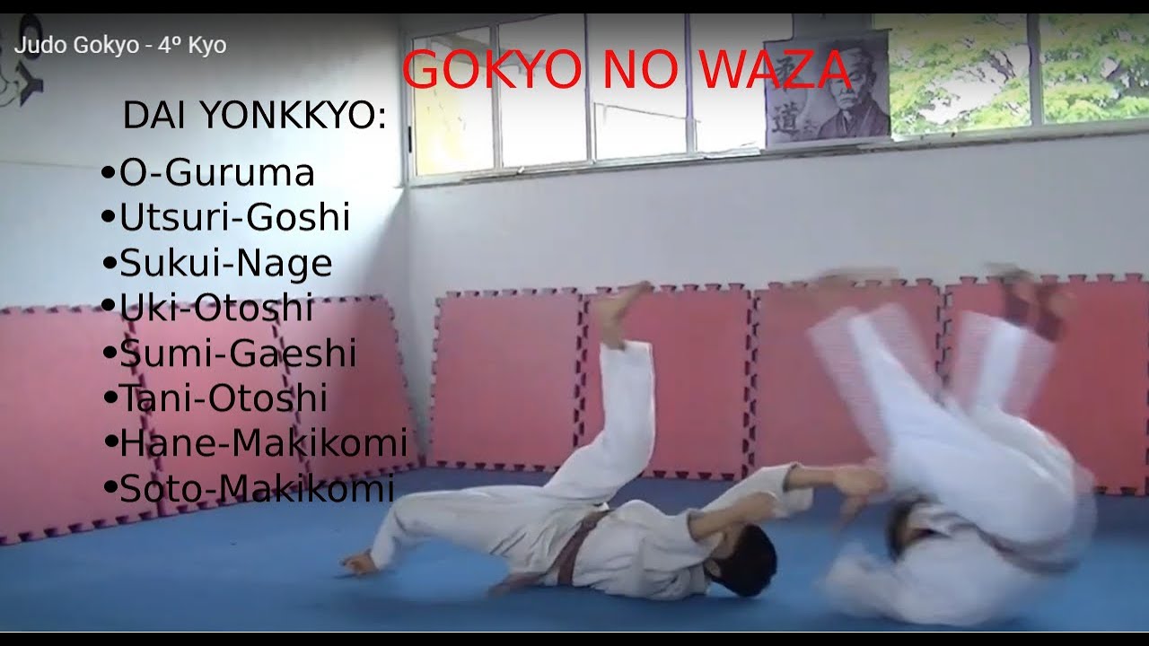 Judo Gokyo - 4º Kyo - para faixa Roxa