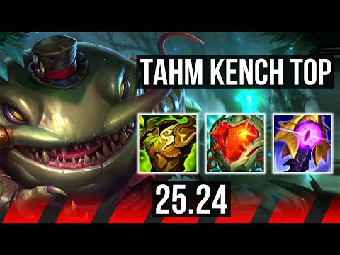 TAHM KENCH vs GAREN (TOP) | 52K damage | EUW Master | 25.24