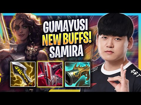 GUMAYUSI TRIES SAMIRA WITH NEW BUFFS! - T1 Gumayusi Plays Samira ADC vs Kai'sa! | Season 2023