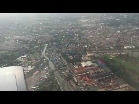 Footage Plane Landing in Don Muang Airport Thailand | Don Muang Airport flight FD609