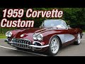1959 CHEVROLET CORVETTE CUSTOM CONVERTIBLE - 1959 Chevrolet Corvette Custom Convertible - 243235