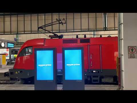 Musikalische Eisenbahn: ÖBB-Lok 1116 179 spielt bei der Anfahrt eine schöne Tonleiter