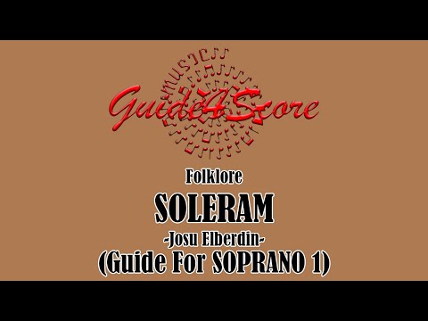 Soleram - Josu Elberdin (Guide For Soprano 1)