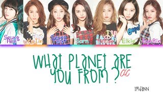 CLC - What Planet Are You From? |Sub. Español + Color Coded| (HAN/ROM/ESP)