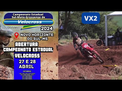 VX2 em Novo Horizonte do Sul pela 1º etapa do Campeonato Sul-mato-grossense de Velocross