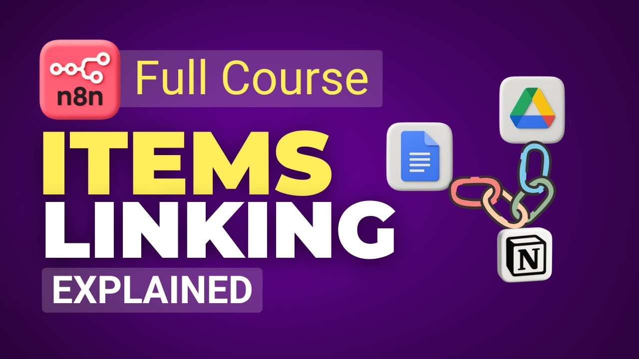 n8n Item Linking Explained | How Data Flows Between Nodes in n8n ...