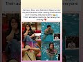 Ashnoor And Abhishek Turned Shy And Blushed After Seeing Themselves On TV During The Pool Scene