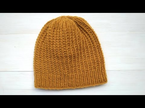 How to knit a hat #1 cuff