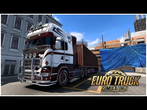 ✅ ETS 2 1.47 "Never Late In A V8" Scania RJL - ProMods 2.65 (Timelapse)